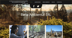 Desktop Screenshot of beha.com.ar